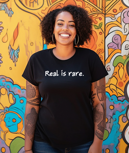 Real Is Rare Graphic Tee - Casual Envy Apparel 