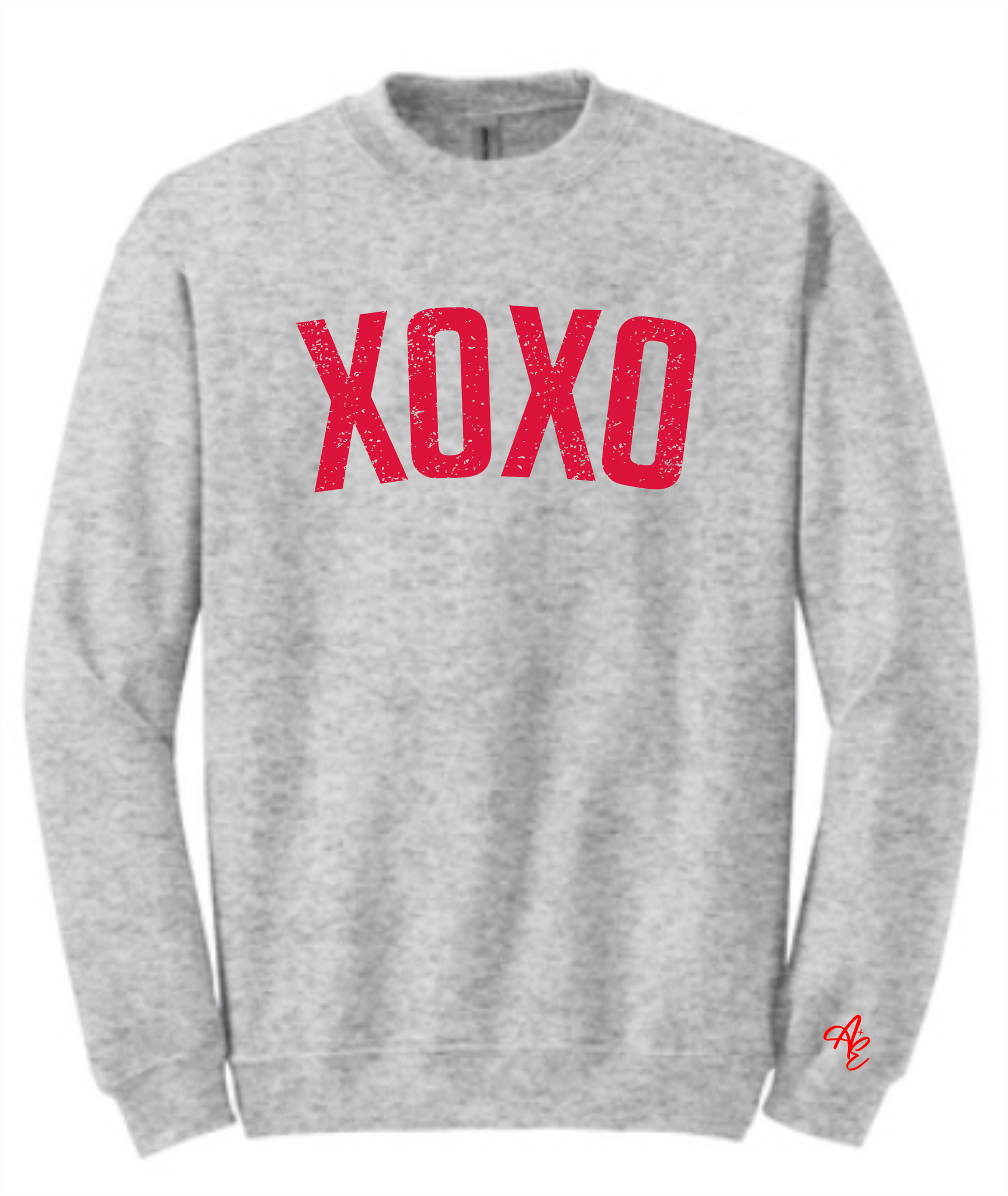 XOXO Crewneck Sweatshirt - A+E - Casual Envy Apparel 
